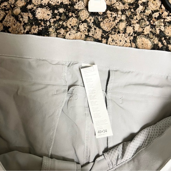 Fabletics The Only Pants Size 40x34 Performance Golf Stretch Modern Chino Gray - Picture 6 of 7